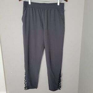 FABLETICS TIANA Lace Up Tapered Ankle Jogger Small